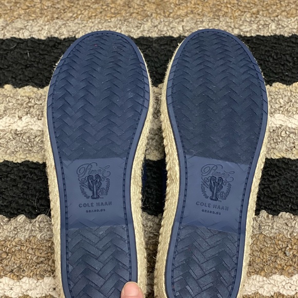 Sz8(7.5)⭐️Brand New Cole Hahn Navy Cloud Espadrilles. Never worn - Picture 4 of 4